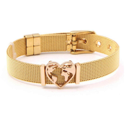 10 mm Kettenarmband aus Edelstahl