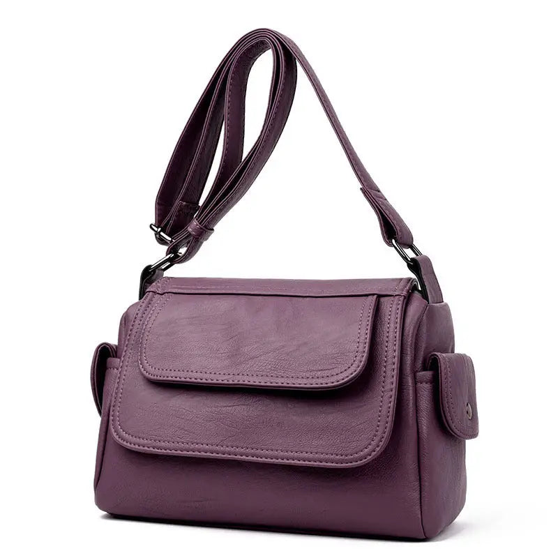 Sac à bandoulière en cuir de haute qualité pour femme