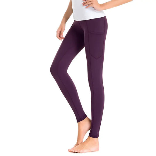 Pantalon de yoga extensible taille haute