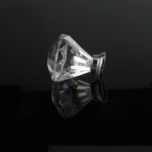 Poignée de porte d'armoire transparente comme du cristal