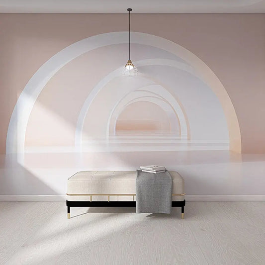 Fond d'écran de capsule spatiale de vaisseau spatial 3D