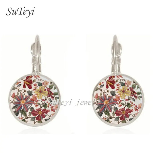 Boho Mandala Earrings - Yoga Amulet Charm for Women