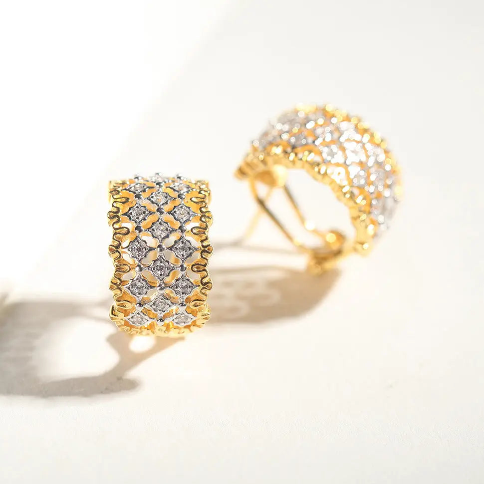 Elegance Redefined - Italian S925 Silver Earrings