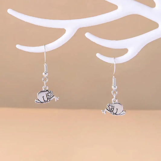 Adorable Sloth Koala Pendant Earrings