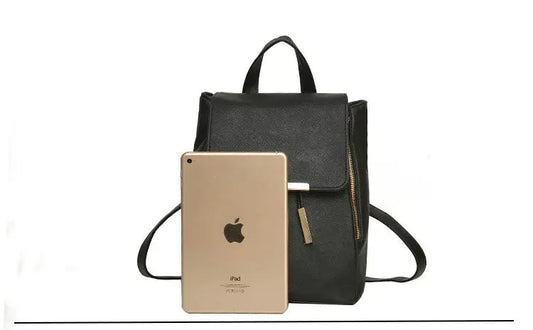 Sac à dos d'école chic en cuir PU pour filles