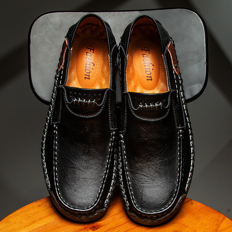 Men's Leather Soft Sole Shoes