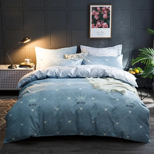 Parure de lit douillette en coton