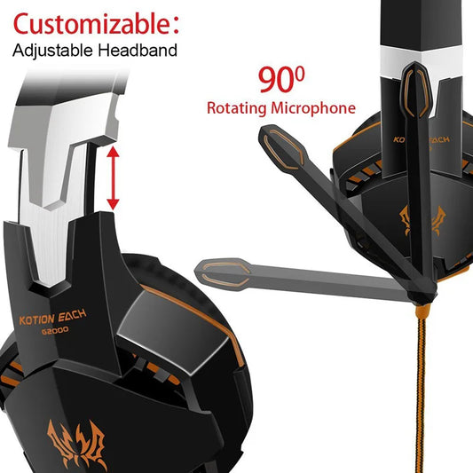 Gaming Headphone With Mic