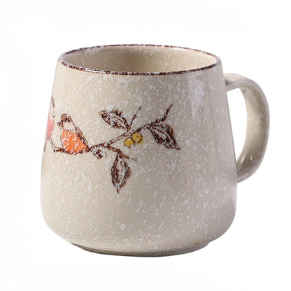 Japanese Retro Style Ceramic Coffee Mug