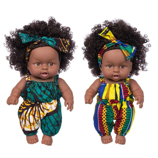 Poupée bébé afro-américaine - Cadeau parfait