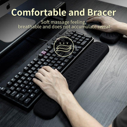 Comfy Wrist Rest Pad for Keyboard & Mouse