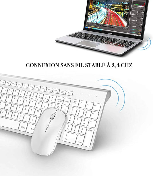 Rechargeable Wireless Keyboard