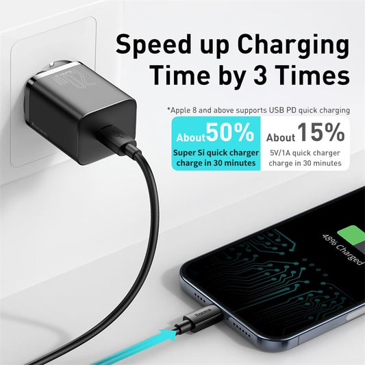 Chargeur rapide USB-C 20 W pour iPhone