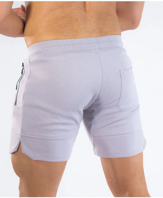 Sportshorts Herren Strandshorts mit Reißverschlusstasche