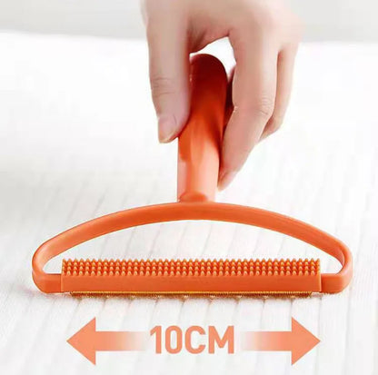Portable Double-Sided Pet Hair & Lint Remover