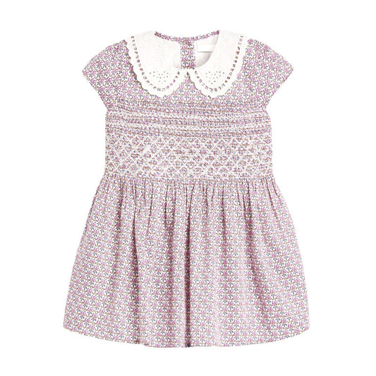 Robe d'été à fleurs en coton pour filles