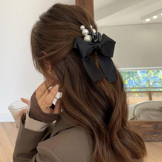 Pinces à cheveux chics en mini perles