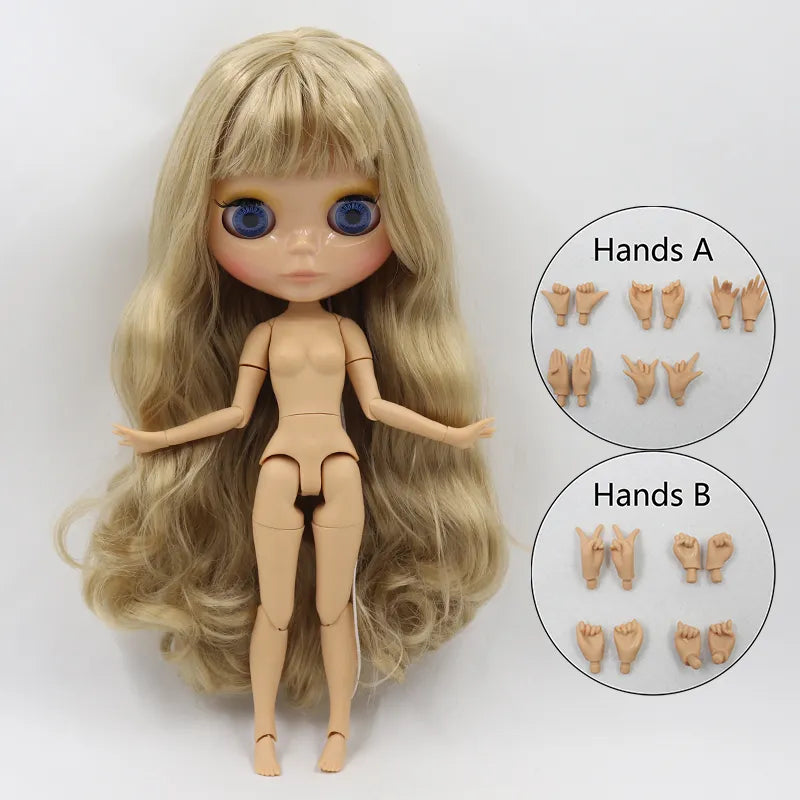 1/6 BJD Tan Skin Jointed Doll 30cm