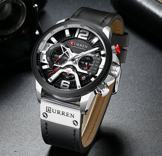 Luxury Military Chrono Watch