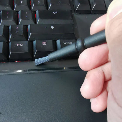 6-in-1 Black Keyboard Cleaning Brush Kit -  Anti-static Laptop Cleaner