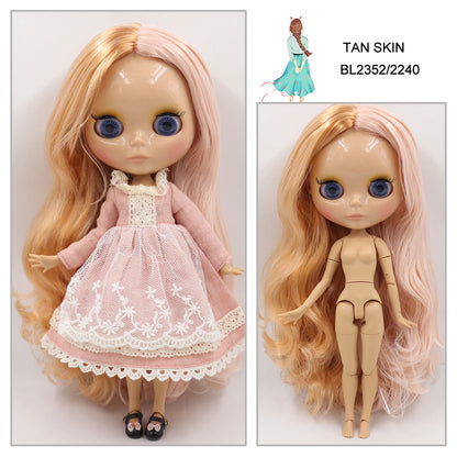 1/6 BJD Tan Skin Jointed Doll 30cm