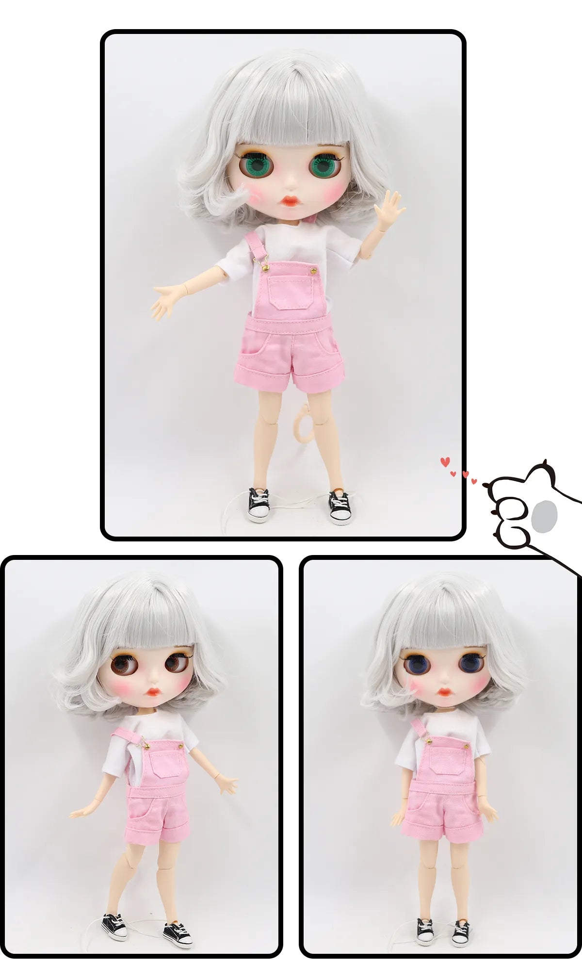 1/6 BJD Doll 30cm Jointed Body