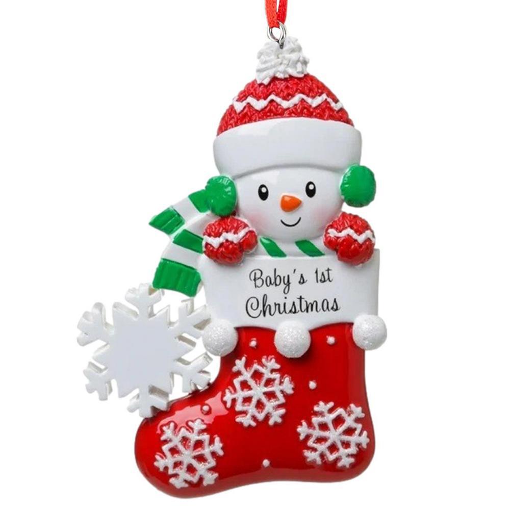 Mini Christmas Car Sock Ornaments