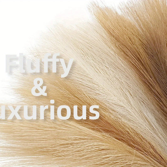 10 Stück flauschiges Pampasgras