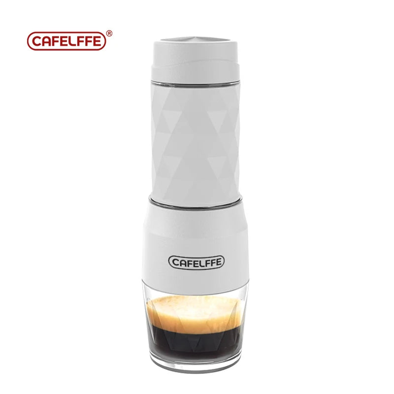 3-in-1 Portable Coffee Maker, Hot/Cold Manual Espresso