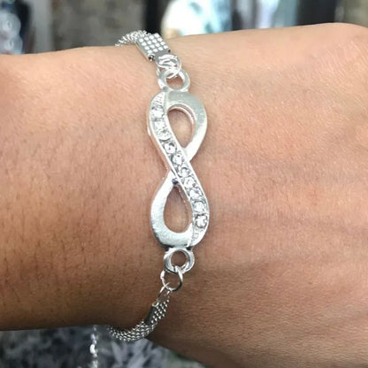 Stainless Steel 8-Shape Women's Bracelet