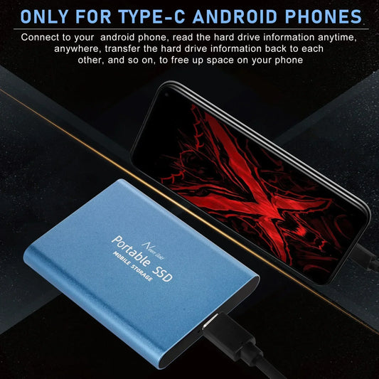 Disque dur de stockage externe haute vitesse SSD portable 1 To