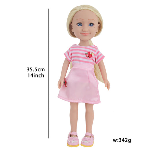 Poupée American Girl 14" - Peau Blanche