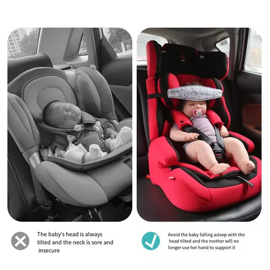 Adjustable Baby Car Seat Head Support - Safety Pillow