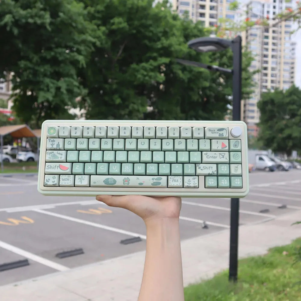 Curly Penguin MDA/Cherry Profile Keycaps