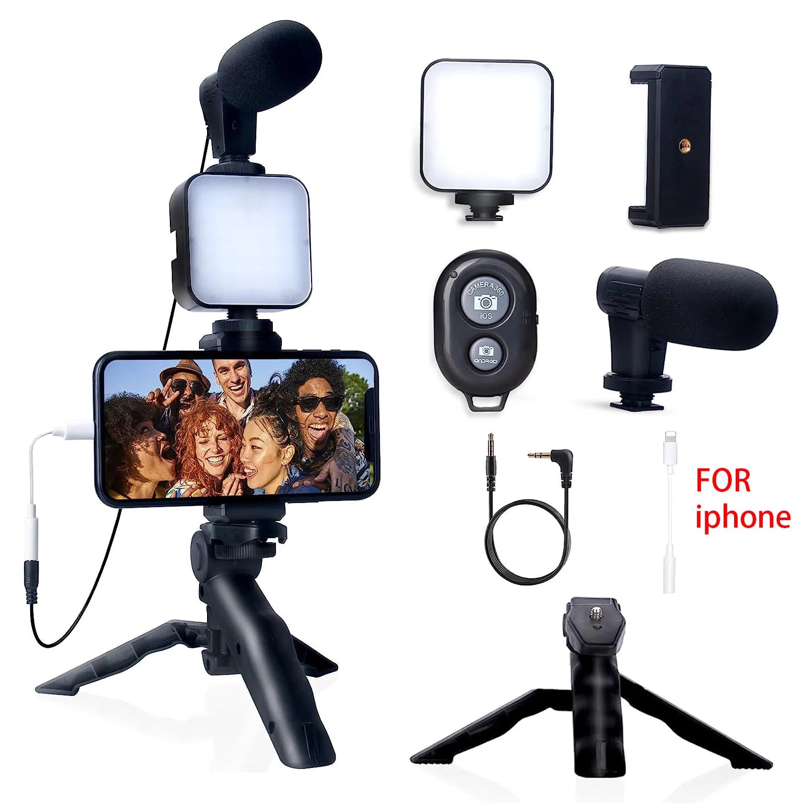 vlogging kit tripod, tripod, iphone tripod, phone tripod, camera tripod, manfrotto tripod, peak design tripod, tripod stand
