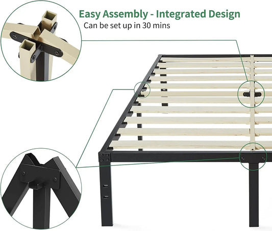 Support de matelas à ressorts Queen