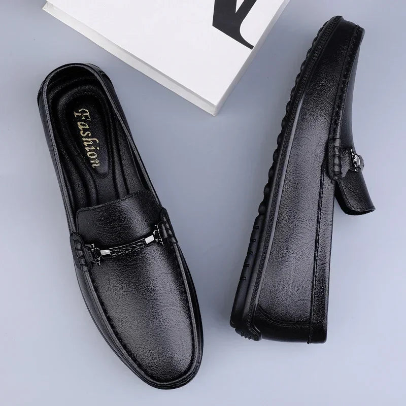 Men's Genuine Leather flat Loafer