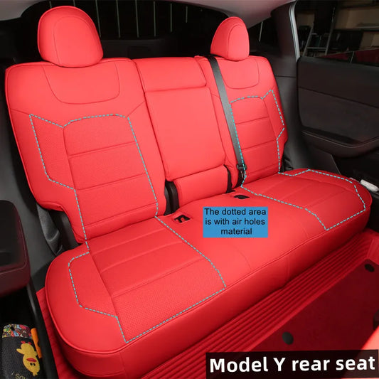 Breathable Car Seat Mat with Adjustable Height Secure Buckle