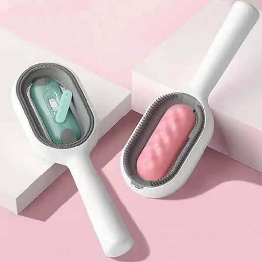 Pet Double-Sided Hair Removal Massage Brush