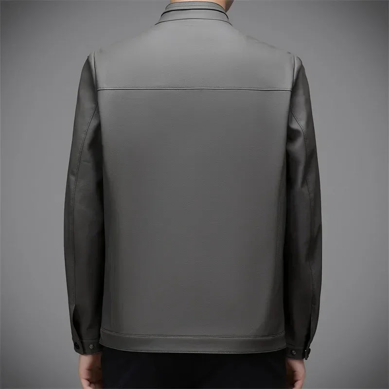 Men's Genuine Leather Men's Jacket