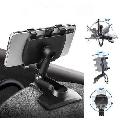 Multi-function Car Mobile Phone Holder for Rearview Mirror