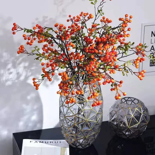 Light Luxury Nordic Glass Flowers Vase