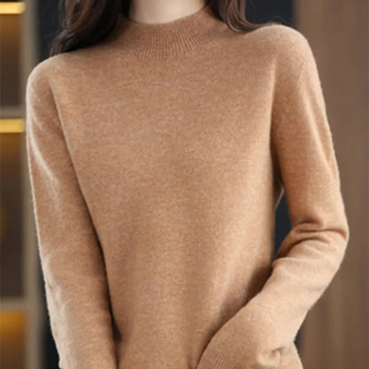 Women's Loose Cashmere Pullover Sweater
