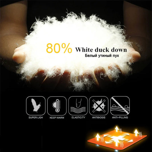 Winter-Set aus Daunenjacke und Schneeanzug für Jungen und Mädchen