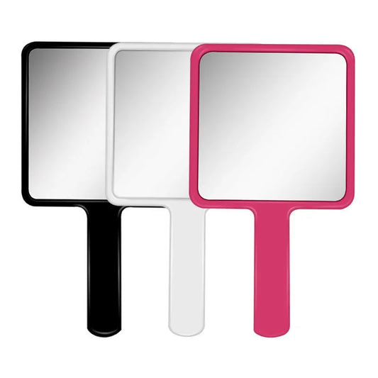 Eyelash Square Handheld Makeup Vanity Mirror