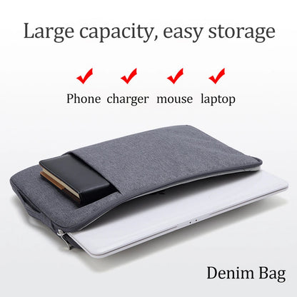 Denim Laptop Bag for MacBook Air M2/Pro M1