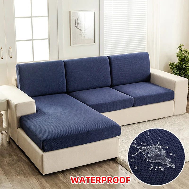 Housse de canapé en Jacquard hydrofuge, protection élégante pour meubles de salon