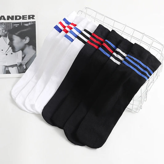 Sexy Lace Velvet Thigh-High Transparent Stockings