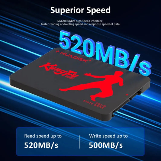 High-Performance Internal Storage HUADISK SATA SSD Drive