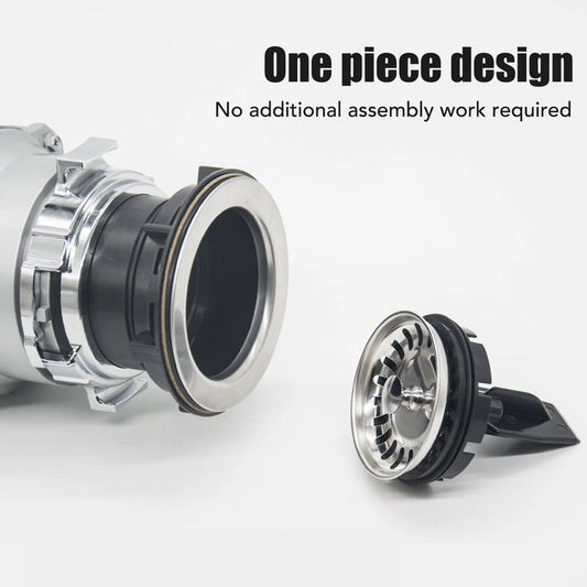 Premium Stainless Steel Kitchen Sink Strainer Replacement